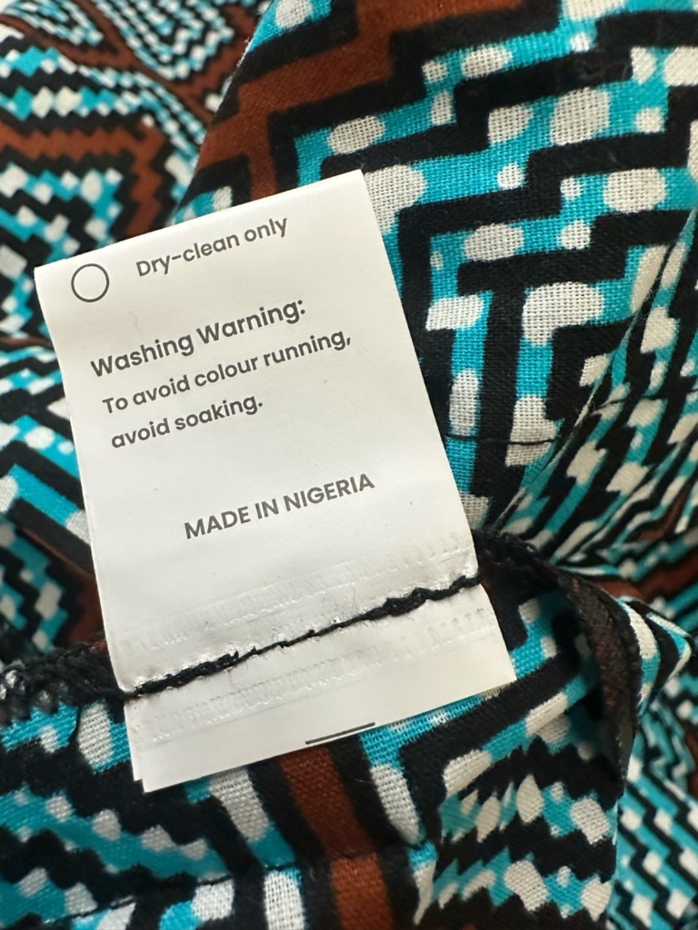 Lisa Folawiyo Ankara Dress – Tailored Fit, Designer Piece - Size 4 - Picture 9 of 11